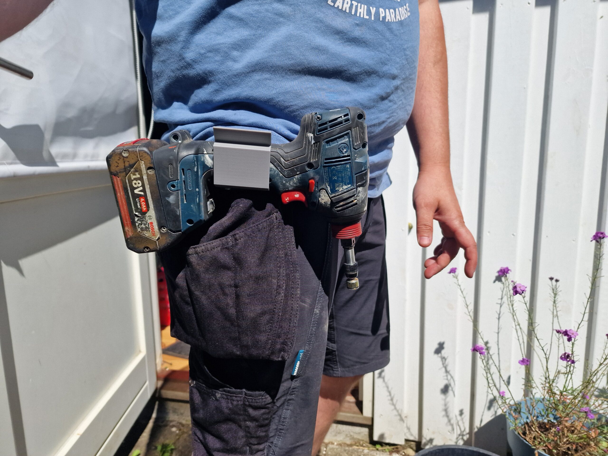 Skruemaskine holder til bælte 45mm